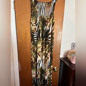 Two Maxi Dresses (strapless)